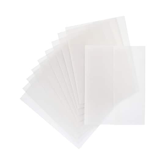 A2 White Vellum Card Wraps by Recollections&#x2122;, 10ct.